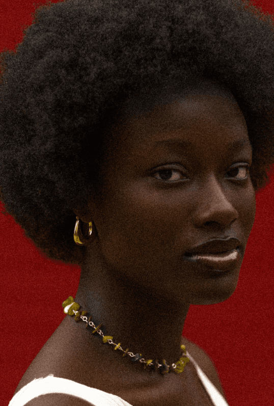 Editorial portrait — identity systems study